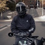 IRON JIA'S Veste Moto Homme Hiver Équipement de Protection Moto Hiver Doublure Amovible CE Armure Protection Temps Froid Veste Moto Quatre Saisons | ...