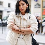 La veste moumoute Blog Mode Paris, lifestyle, tendances, styles, voyages et looks | Veste sherpa femme,