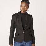 veste noire femme