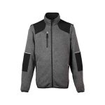 VESTE POLAIRE E FROST GRIS/NOIR INT MOLLETON 100% POLYESTER 380GR  EPICE FROST Actuel Vet