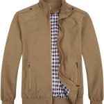 AlltheMen Blouson Homme Léger Veste Militaire Chaud Jacket Casual Hiver Printemps Automne Aviateur Col Montant Kaki 3XL dès 37,99 € sur Stylight