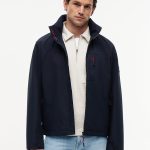 Blouson Printemps Homme Grande Taille Veste Légère Décontractée Col Montant Zippée Baseball Blouson Homme Grande Taille