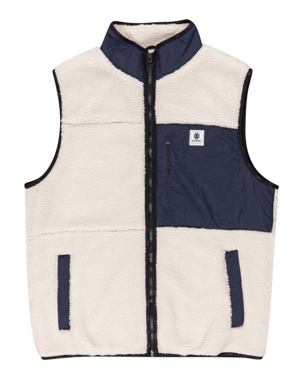 veste-sans-manche-homme-017lia-1.jpg Lake Vest Veste polaire sans manches pour Homme Veste polaire sans manches Bleu Homme | Element – Image 1