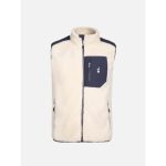 Veste sans manche en sherpa homme Aulp TARIK Greige