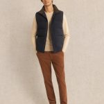 Veste Matelassée Sans Manches HOMME Bleu Marine – Vicomte A
