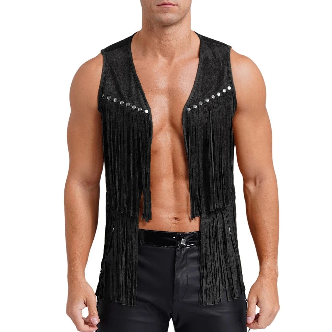veste-sans-manche-homme-553hch-1.jpg Gilet sans Manche Homme Western – Image 1