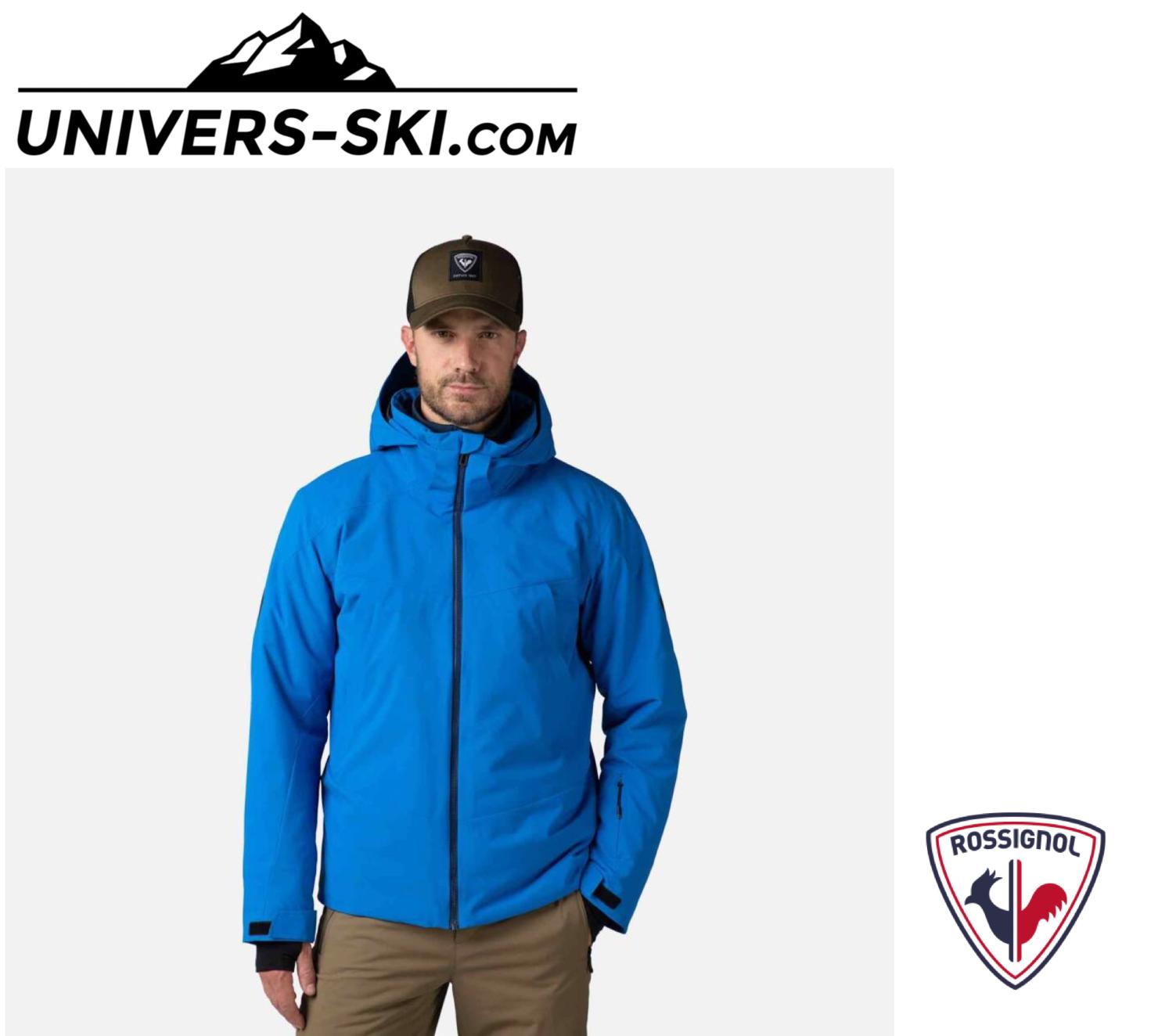 veste-ski-homme-215fsh-1.jpg Veste de ski ROSSIGNOL Homme Contrôle JKT Lazuli Blue 2027 S – Image 1