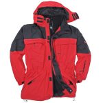 Veste ski DAVOS rouge grande taille homme Marc&Mark Qualité Randonnée