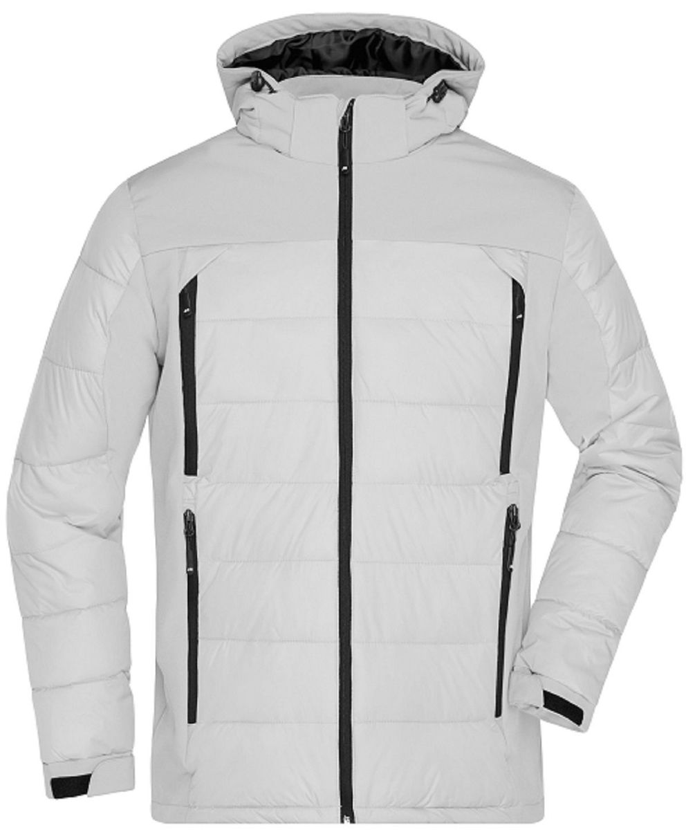 veste-ski-homme-829wae-1.jpg Veste matelassée Homme anorak ski / neige JN1050 blanc – Image 1