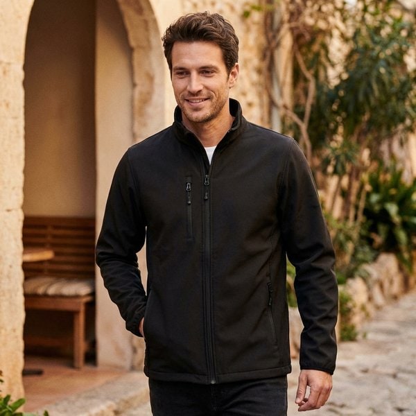veste-softshell-188kfp-1.jpg SOL'S 03090 Radian Men Veste Homme Zippée Softshell – Image 1