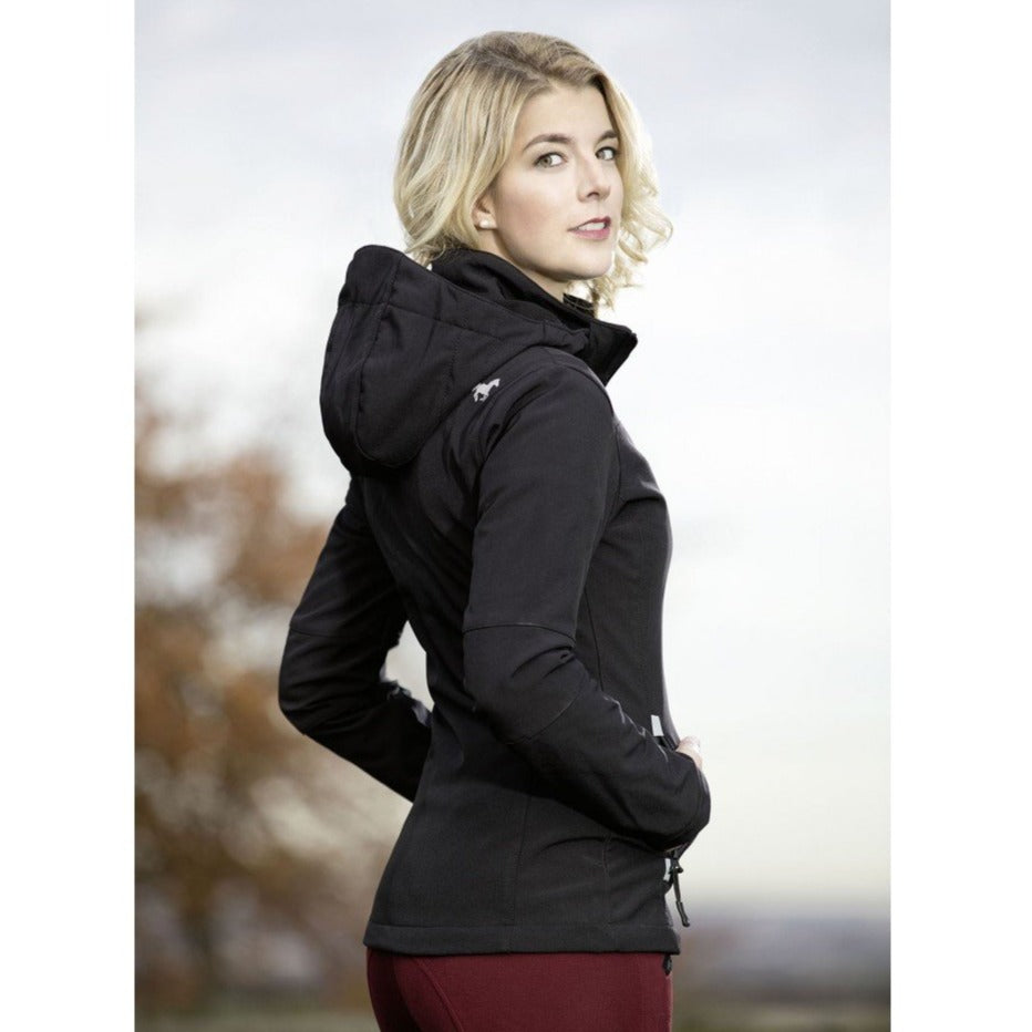 veste-softshell-967fir-1.jpg Veste softshell HKM Sport noir / XS – Image 1