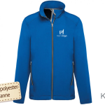 Veste softshell légère personnalisable pour homme
