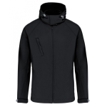 Veste softshell homme à capuche