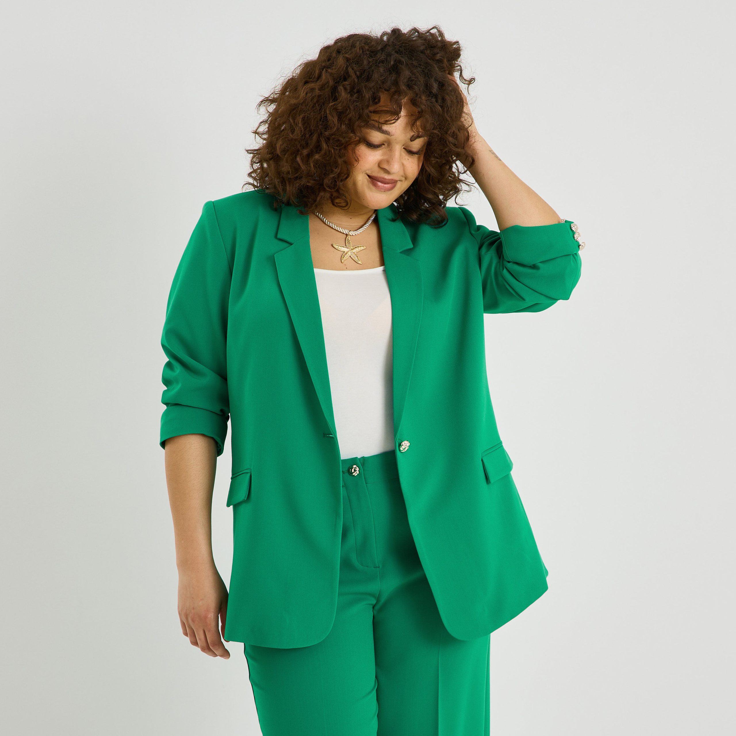 veste-tailleur-femme-202dom-1.jpg Veste tailleur unie femme – Image 1
