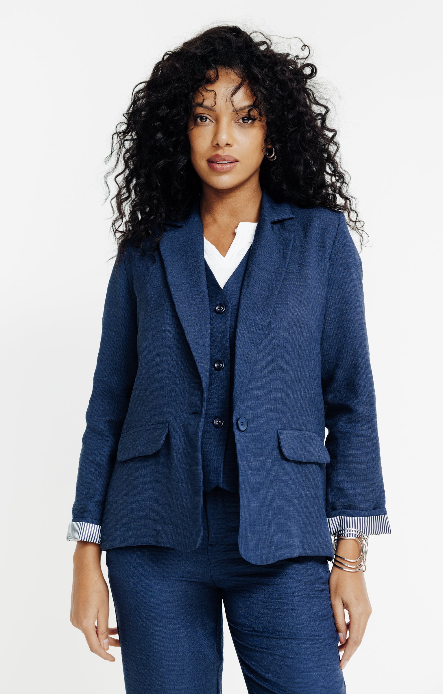 veste-tailleur-femme-348iyl-1.jpg Veste blazer style tailleur – Image 1