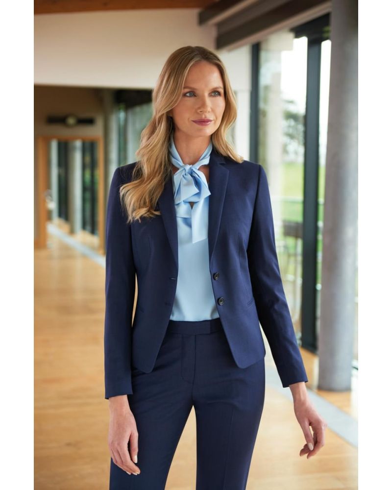 veste-tailleur-femme-785hbf-1.jpg BIGAND CONFECTION / Veste de tailleur coupe slim pour femme – Image 1