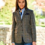 veste tweed femme