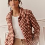 Veste Caroline Tweed brun XS
