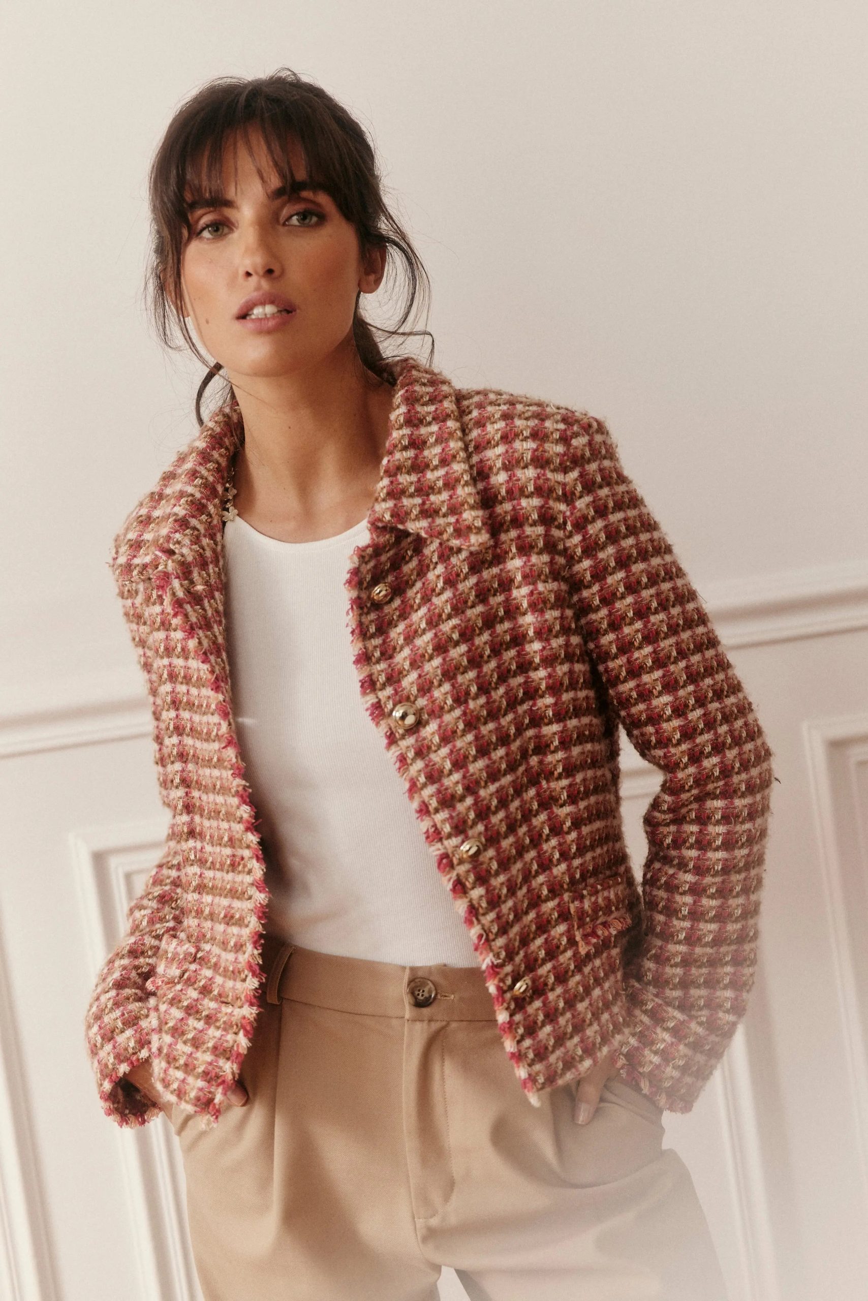 veste-tweed-femme-201ypv-1.jpg Veste Caroline Tweed brun XS – Image 1