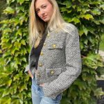 Veste en Tweed Hilem L