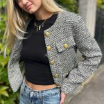 Veste en Tweed Hilem L