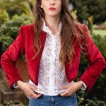 Veste en velours de coton : Bianca – Laurence Charnay
